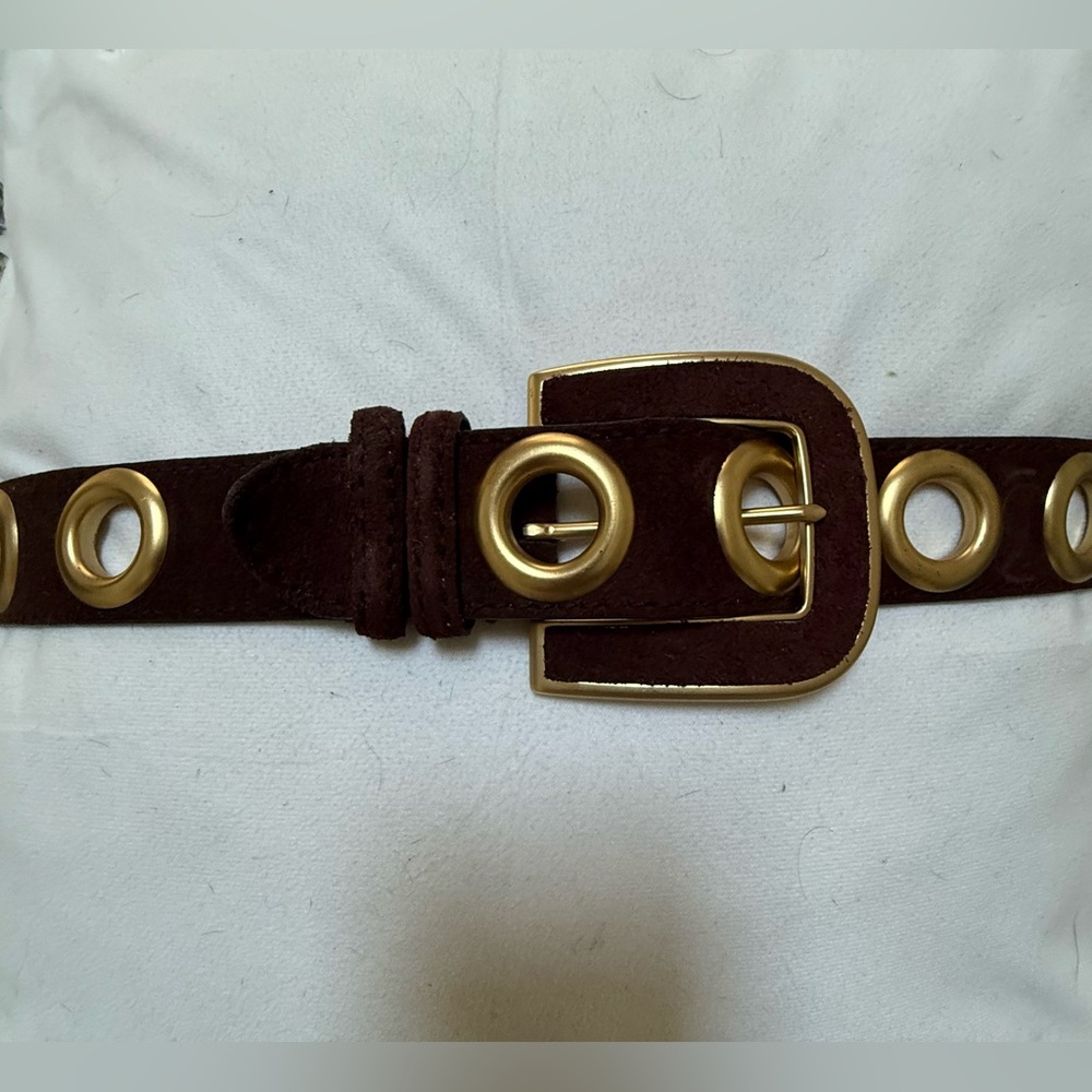 Brown and Gold Women's Belt